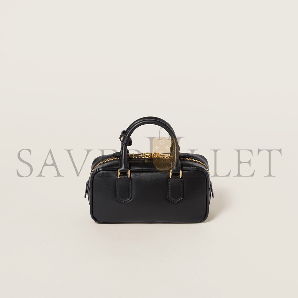 M1v M1v arcadie leather bag 5bb142 (22*10.5*7.5cm)